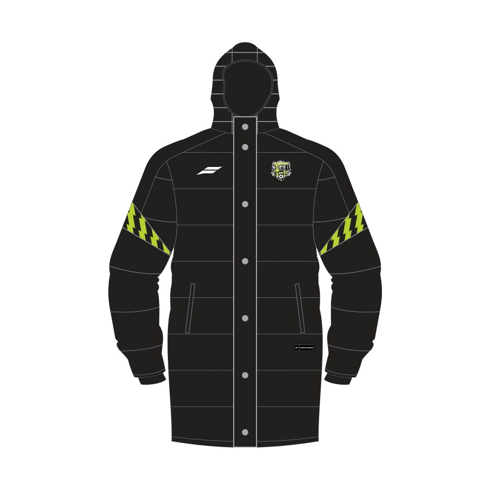 X-Cel Football - Long Padded Jacket X-Cel Football - Long Padded Jacket