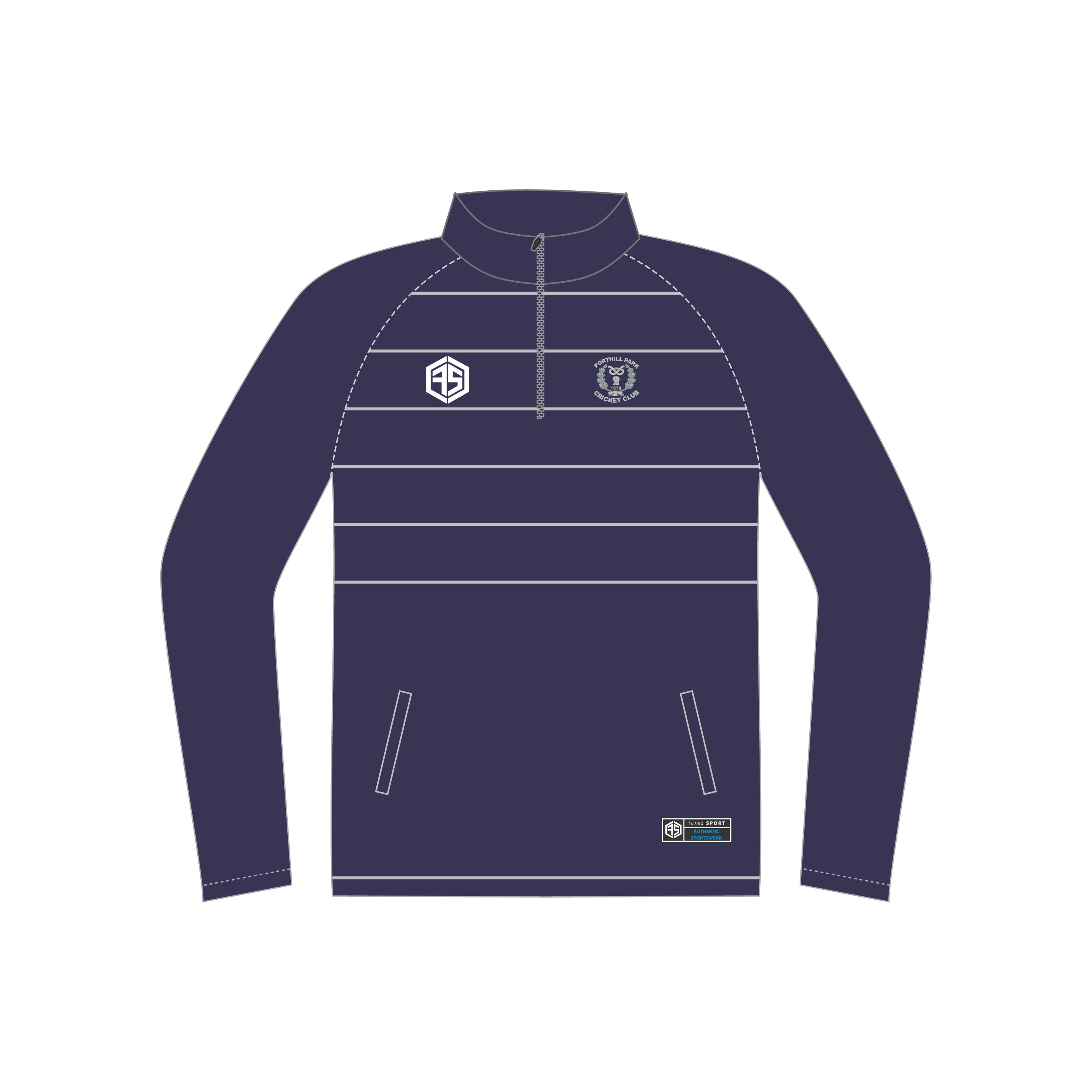 Porthill Park Cricket Club - Hybrid Midlayer Porthill Park Cricket Club - Hybrid Midlayer