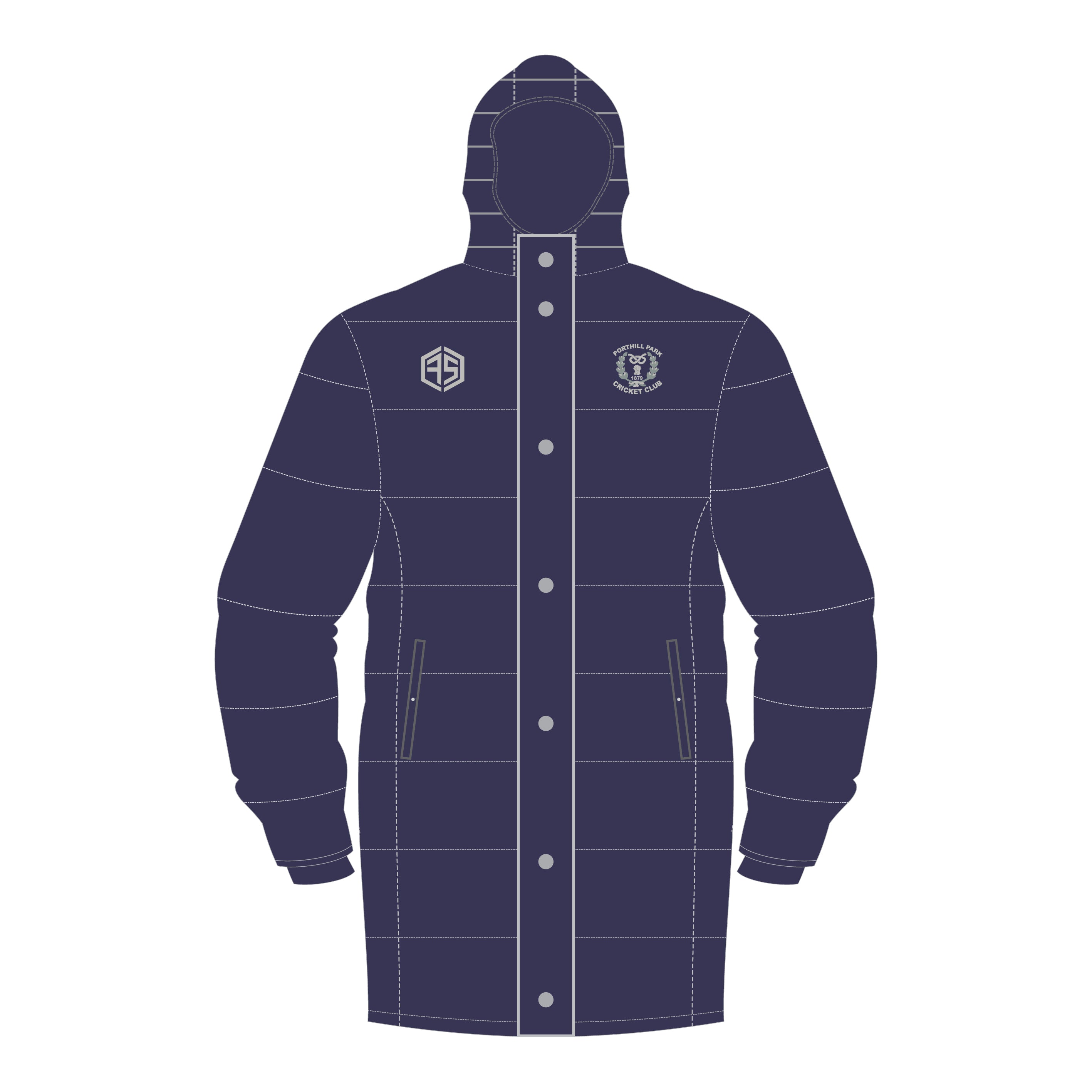 Porthill Park Cricket Club - Managers Jacket Porthill Park Cricket Club - Managers Jacket