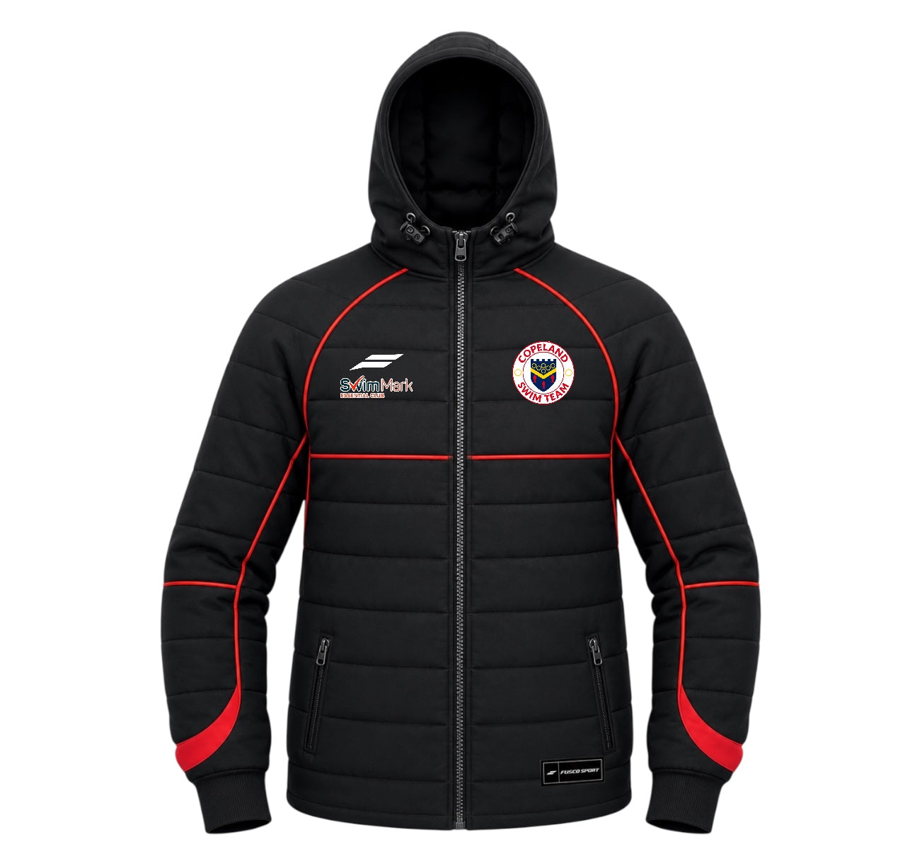 Copeland Swim Team - Padded Jacket (Black)