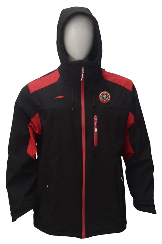 Shavington Rangers FC - Black/Red Softshell