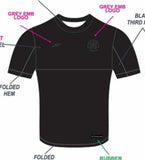 Hednesford Town FC - Blackout Travel T-Shirt