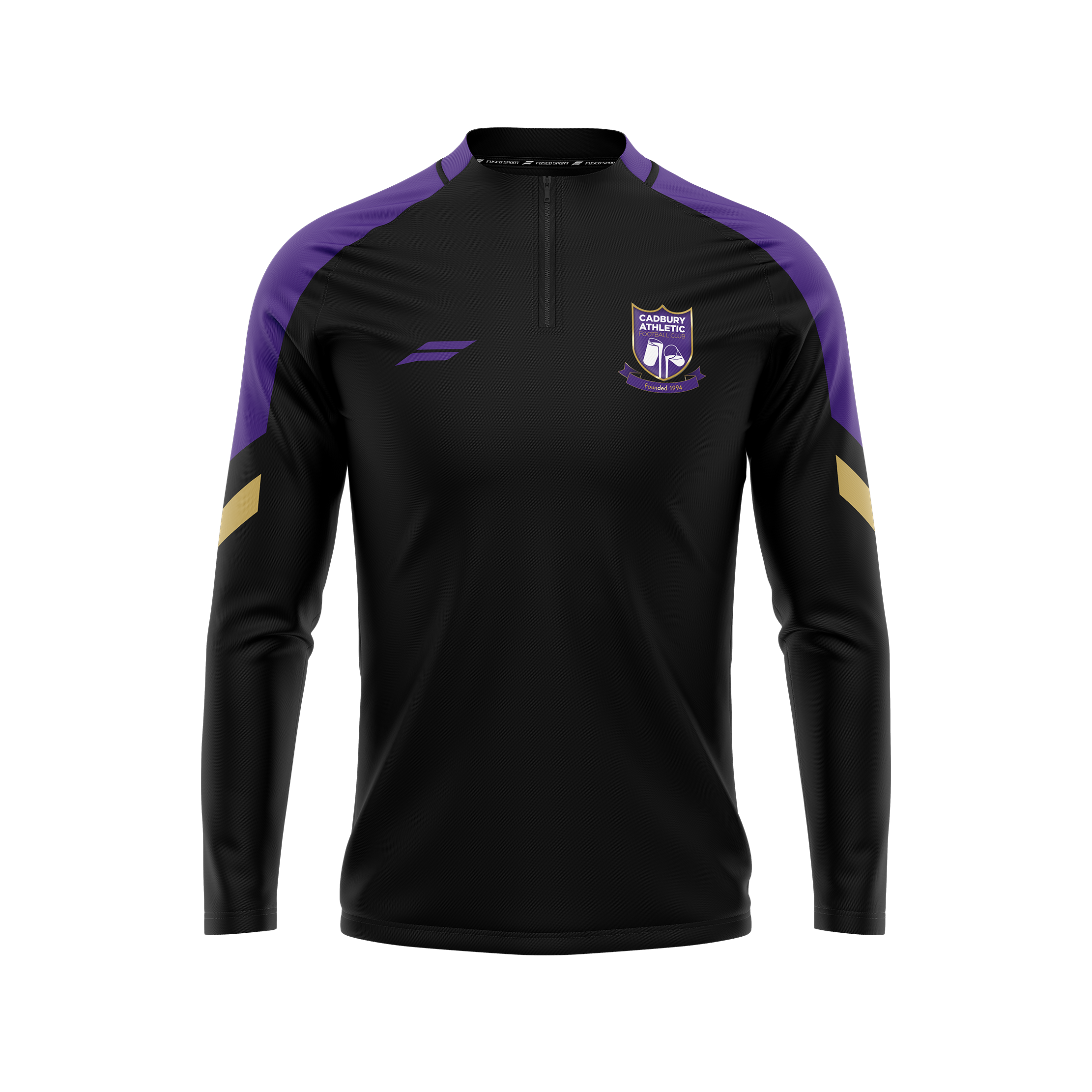 Cadbury Athletic FC - Coaches 1/4 Zip Midlayer (Coaches Only)