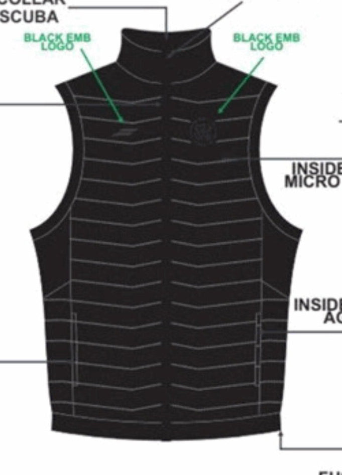 Hednesford Town FC - Blackout Travel Gillet