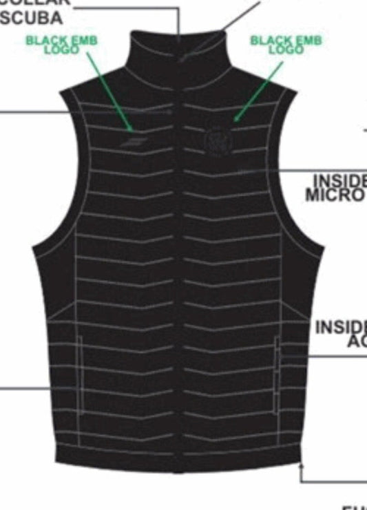 Hednesford Town FC - Blackout Travel Gillet